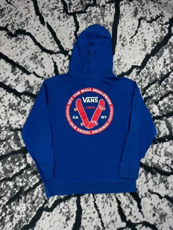 Vans Vans Off the wall blue hoodie L Size US L / EU 52-54 / 3 - 2 Thumbnail