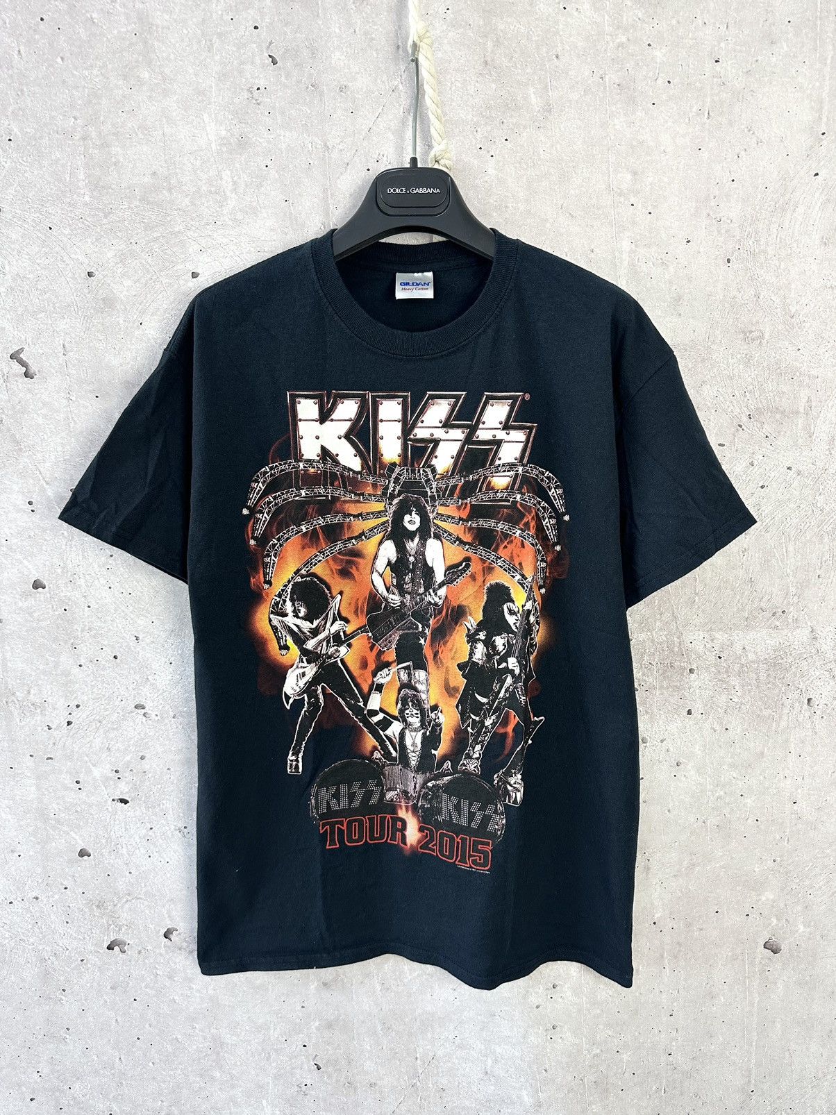 Band Tees KISS World Tour Printed T-shirt Size US S / EU 44-46 / 1 - 1 Thumbnail