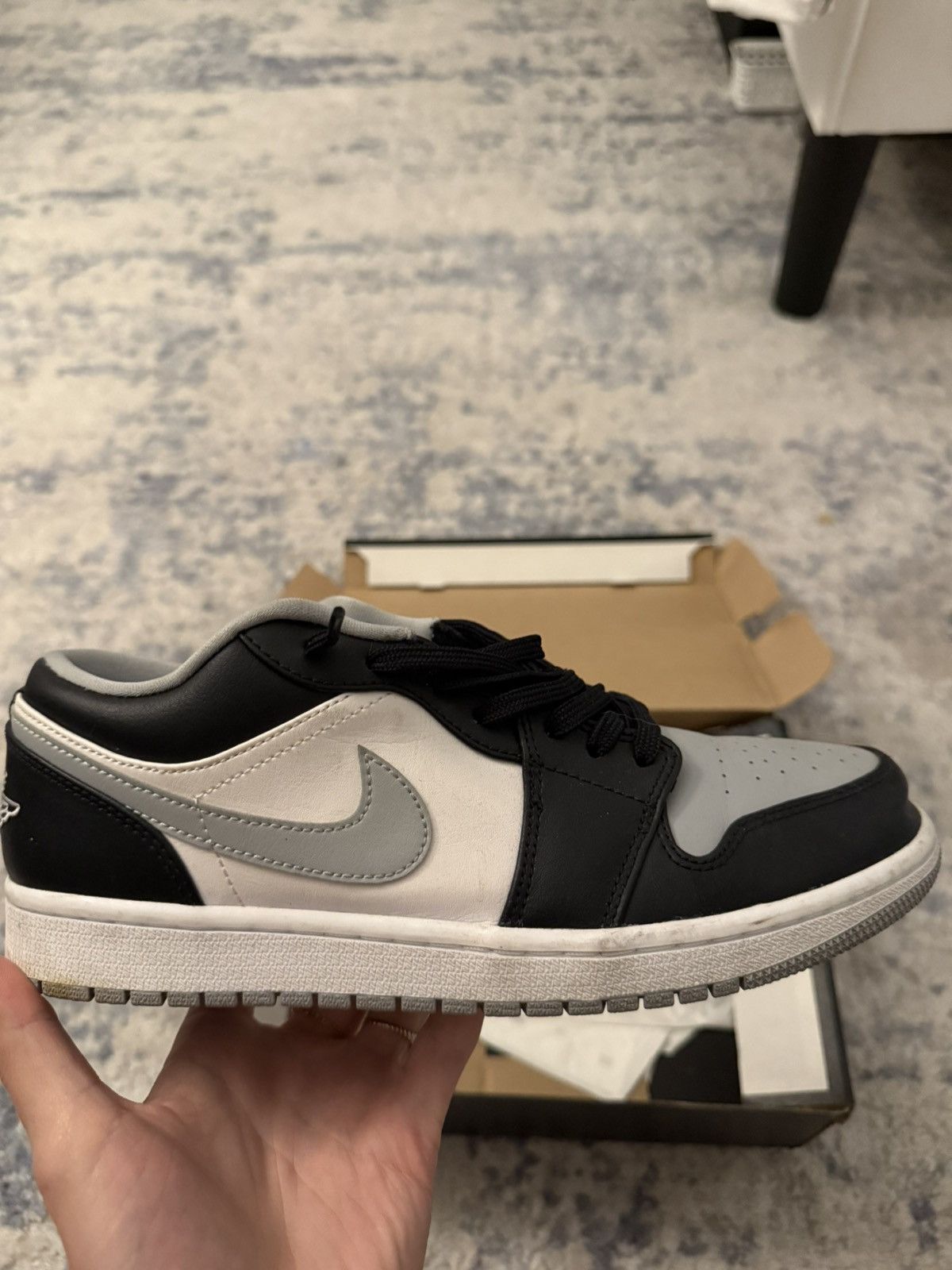 Jordan Brand Air Jordan 1 Low ‘Black Medium Size US 9 / EU 42 - 2 Thumbnail