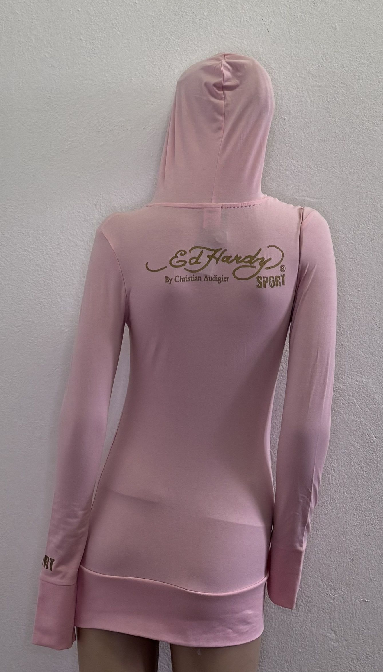 Christian Audigier × Ed Hardy Ed Hardy Sport Pink Hoodie Size M Size M / US 6-8 / IT 42-44 - 3 Thumbnail