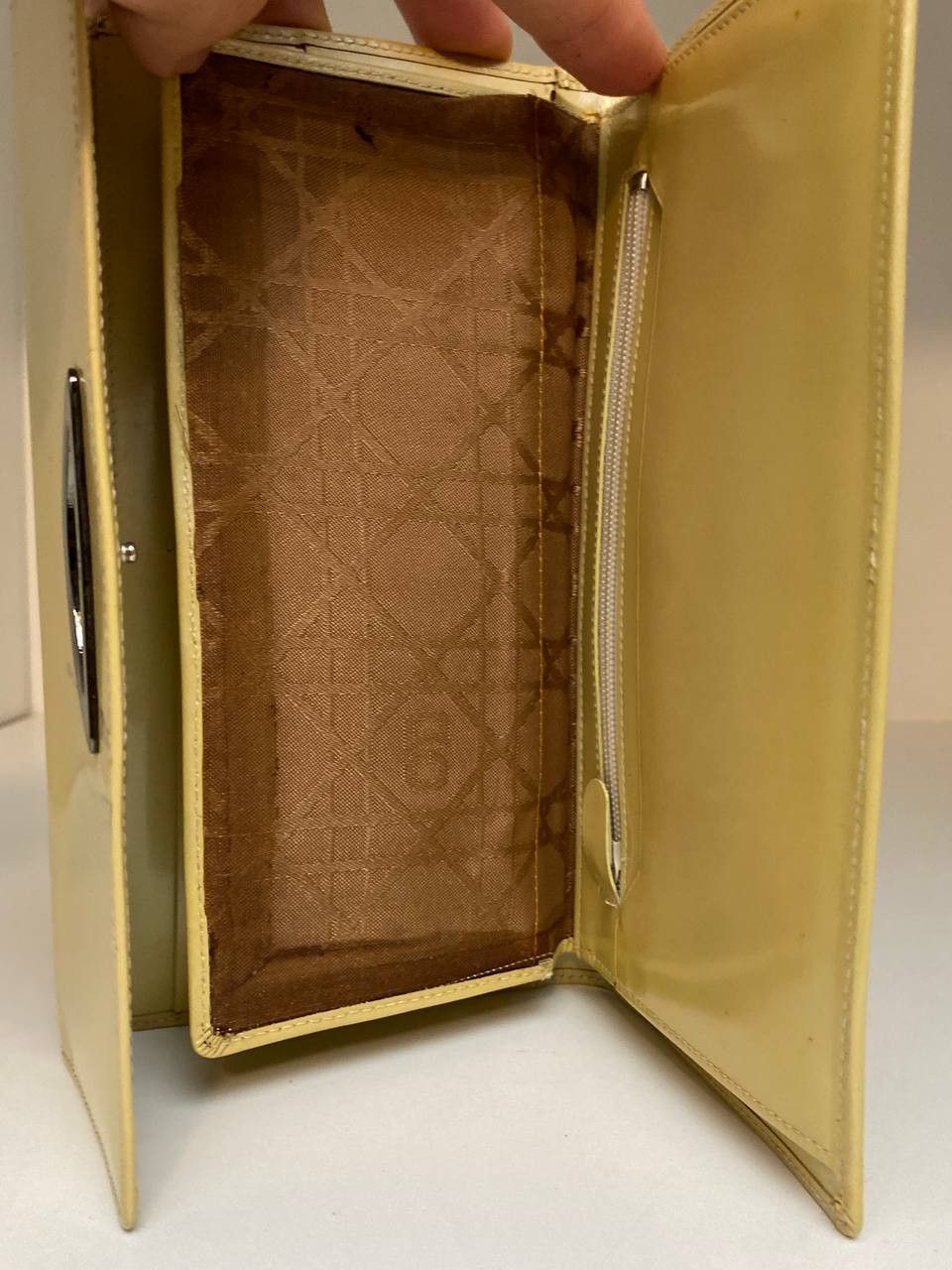 Dior Dior Logo CD Leather Big Wallet Vintage Y2K Size ONE SIZE - 8 Thumbnail
