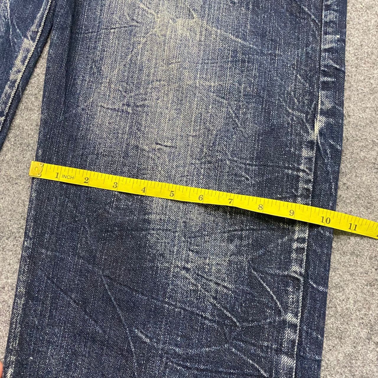 If Six Was Nine Vintage Back & Forth Double waist Distressed Denim Size US 38 / EU 54 - 10 Thumbnail