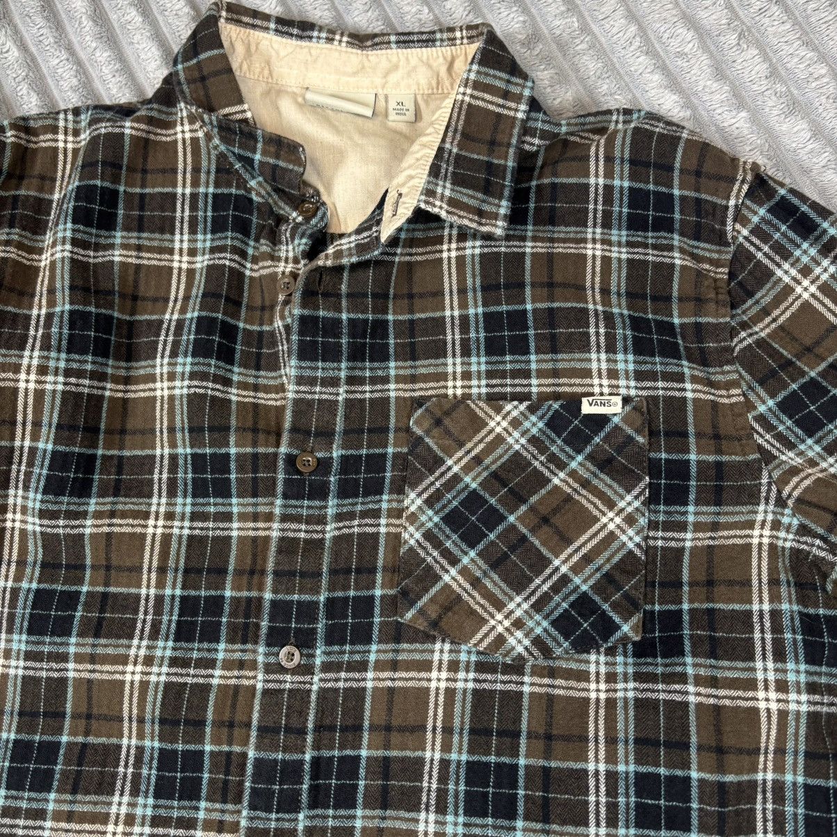 Vans Vans Shirt Mens XLarge Long Sleeve Flannel Size US XL / EU 56 / 4 - 12 Thumbnail