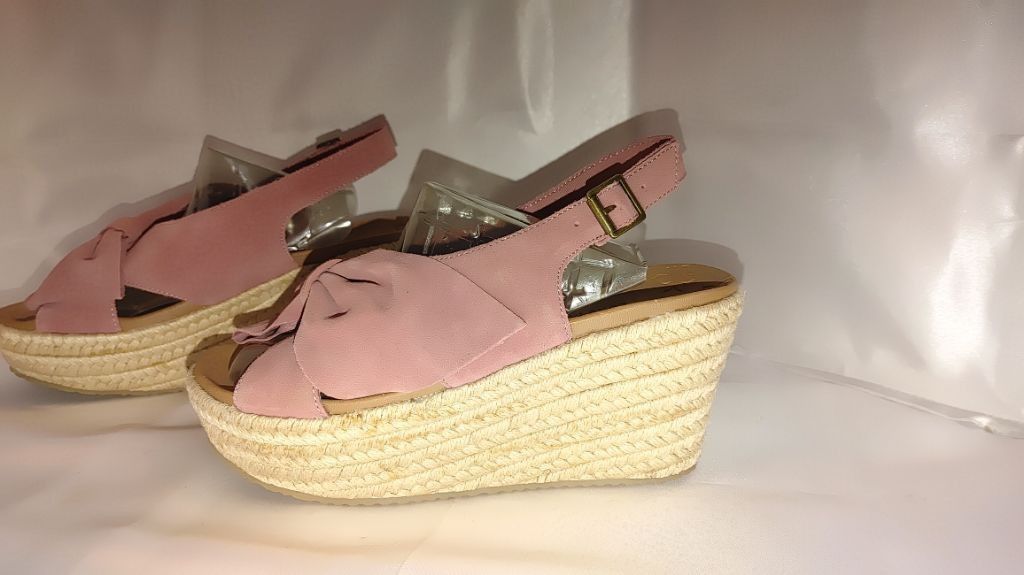SKECHERS SKECHERS Brit Trippin Bow Espadrilles Size 8M Size US 8 / IT 38 - 2 Thumbnail