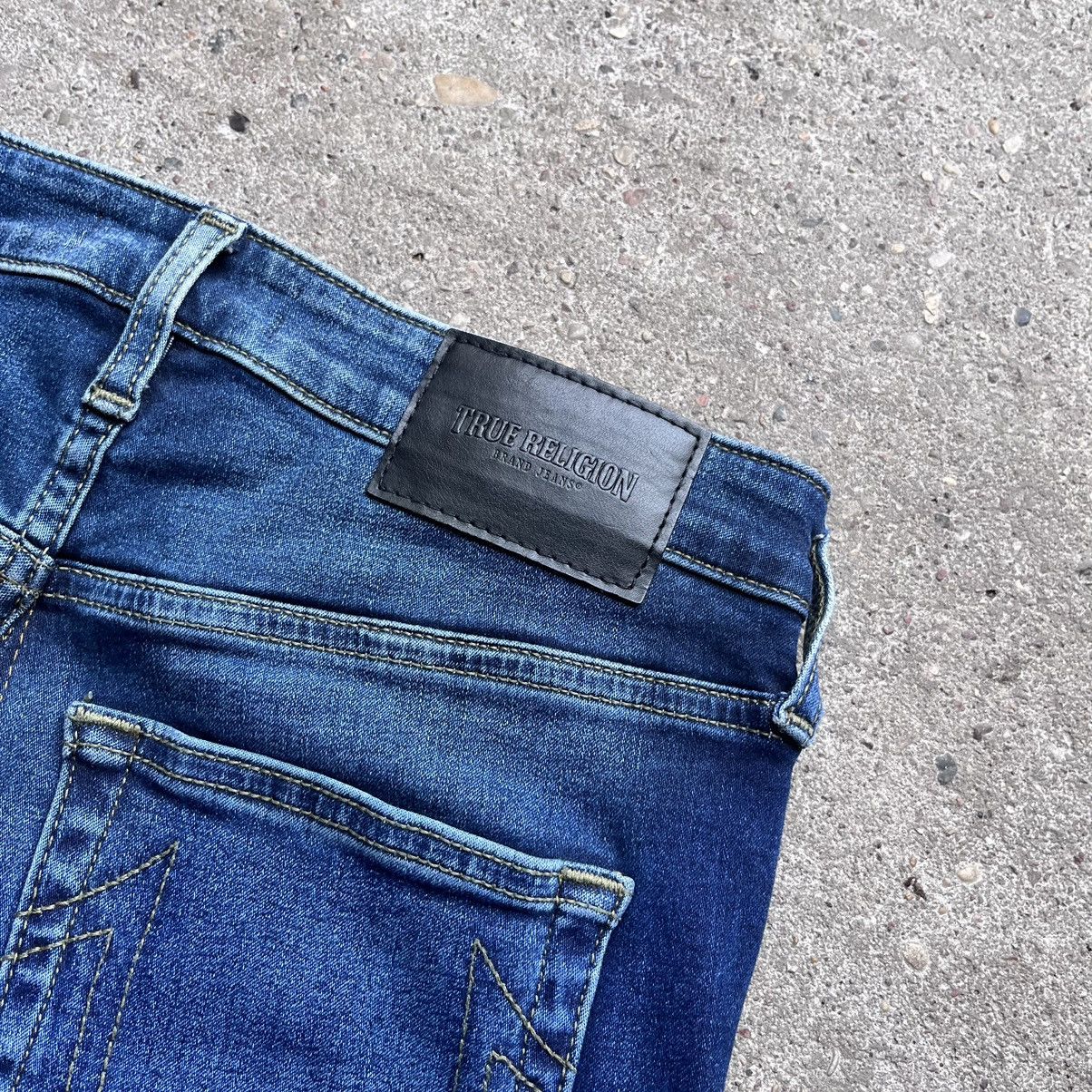 True Religion × Vintage True Religion vintage mini skirt denim navy Size 28" / US 6 / IT 42 - 7 Thumbnail