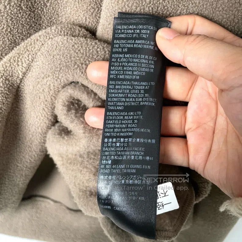 Balenciaga Balenciaga Fleece Sweatshirt Size US S / EU 44-46 / 1 - 7 Thumbnail