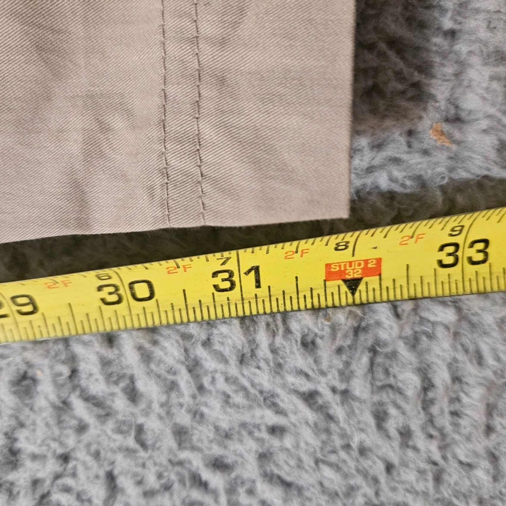 Vintage VINTAGE Outer Rim Convertable Hiking Pants Mens 2XL Inseam 32 Khaki Cargo Brown Tan 34 Waist Regular Mens Size US 39 - 6 Thumbnail