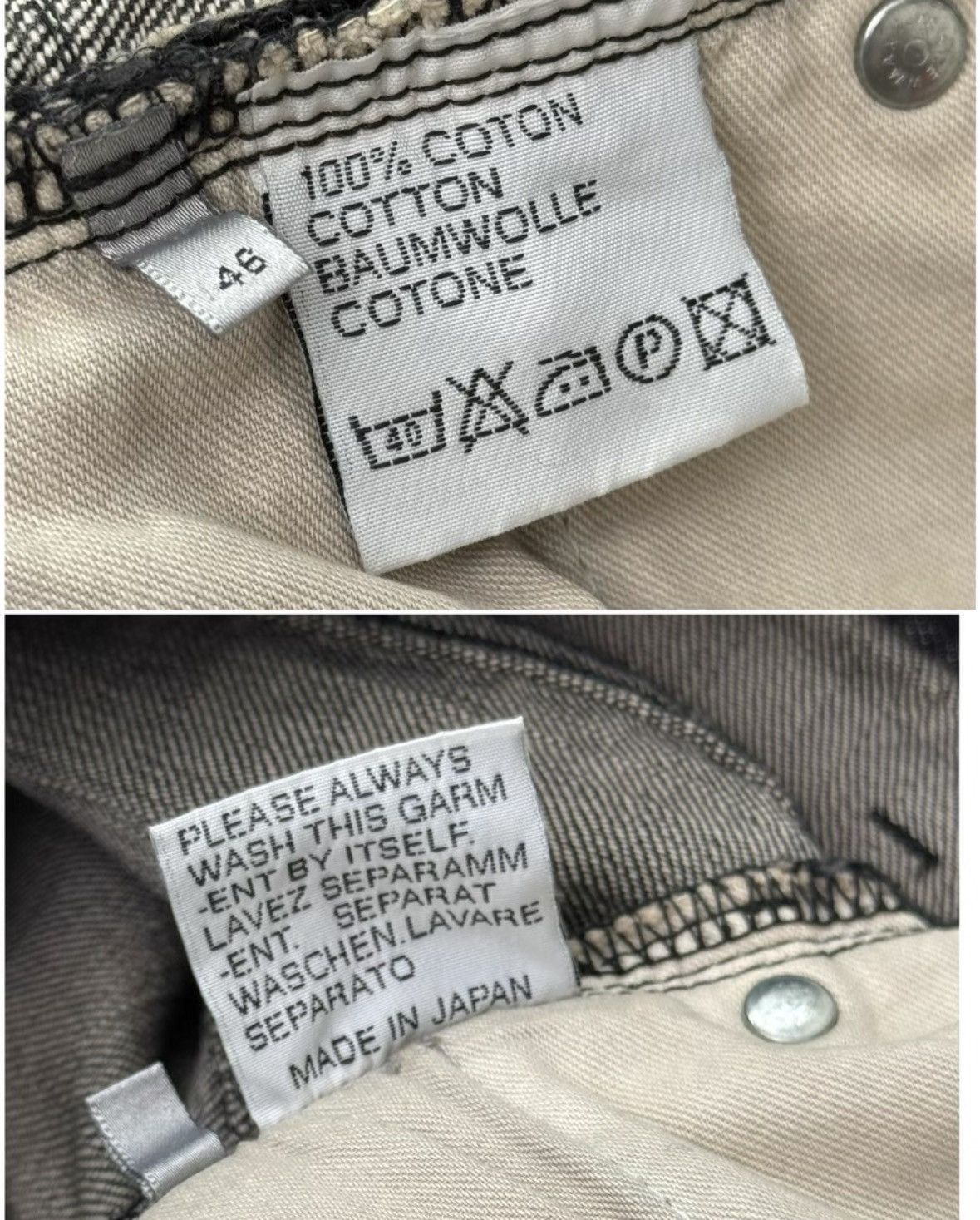 Dior Dior Original cat's claw denim jeans i Size US 30 / EU 46 - 5 Thumbnail