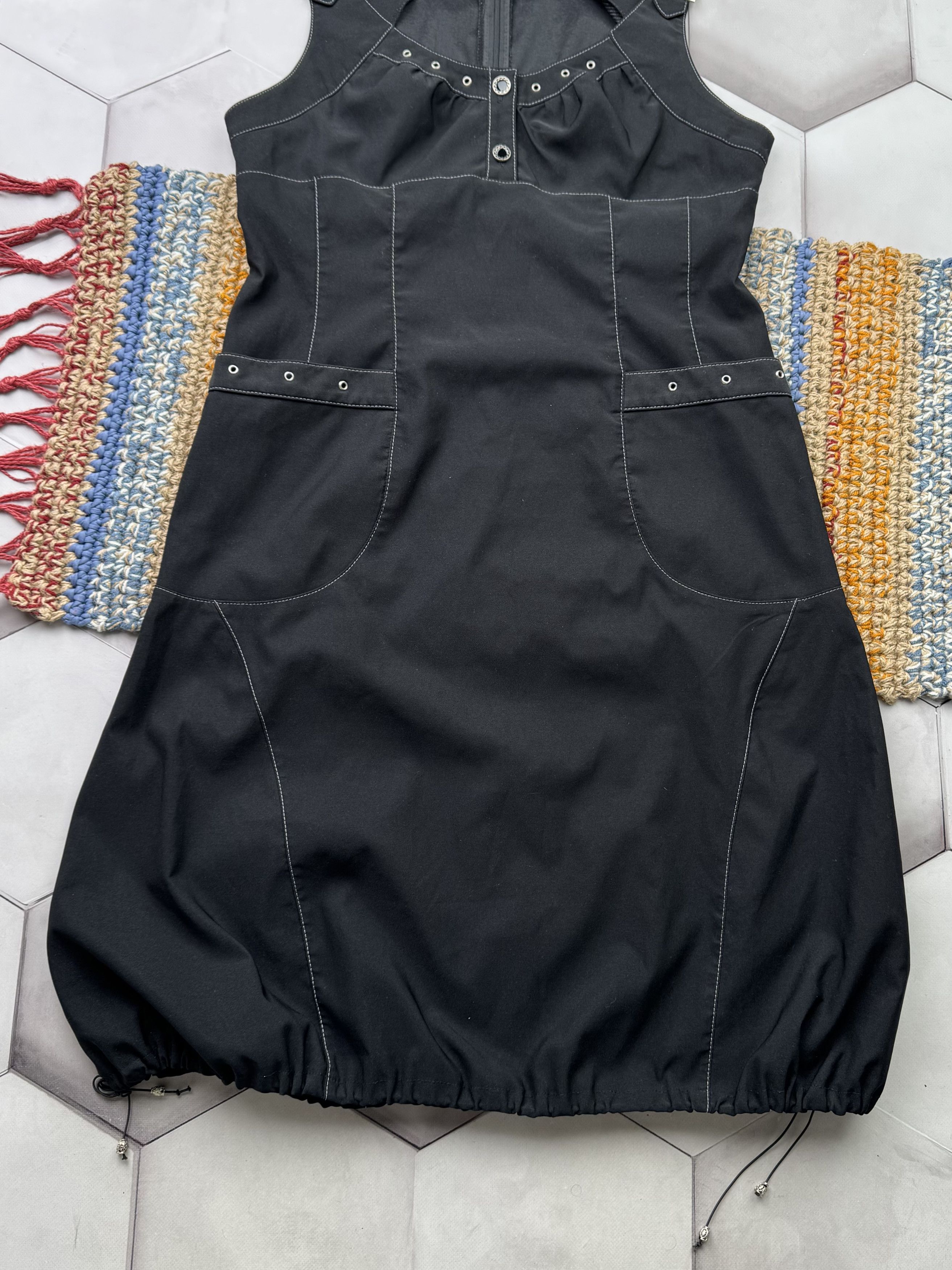 Vintage Vintage Baggy Maxi Dress With Belted (E4) Size M / US 6-8 / IT 42-44 - 3 Thumbnail