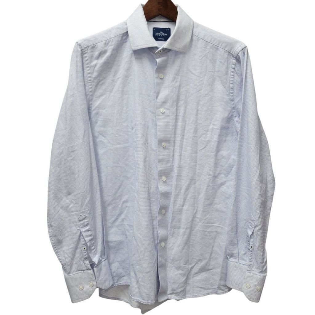 Other The Savile Row Company Slim-Fit Men's Dress Shirt 16 34/35 Size 34R - 1 Thumbnail