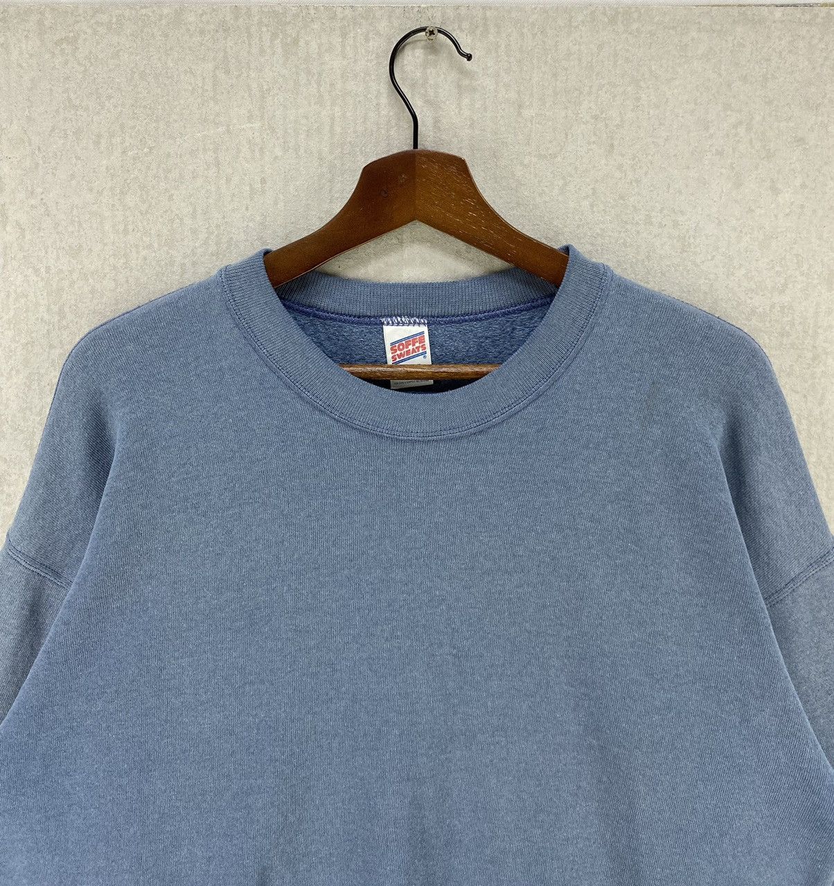 Vintage Vintage Plain Sweatshirt Soffe Sweat Tag Made In USA Size US L / EU 52-54 / 3 - 5 Thumbnail
