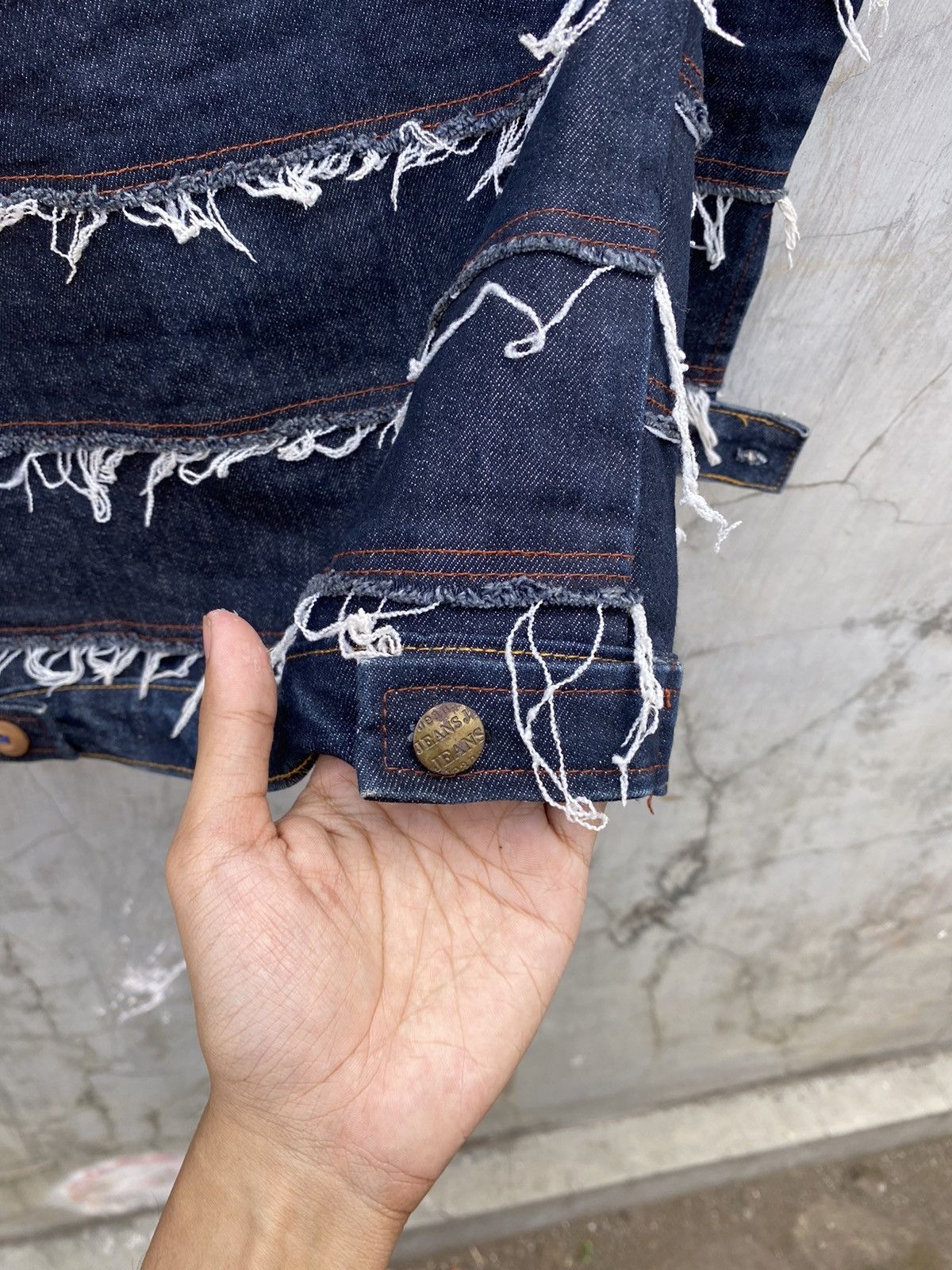 Japanese Brand Handmade Hagi Denim Size S / US 4 / IT 40 - 11 Thumbnail