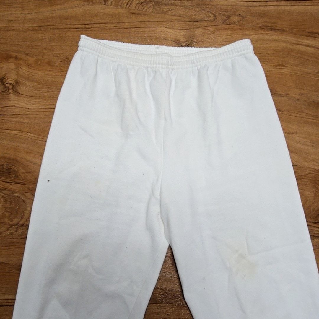Jerzees Vintage Jerzees Sweatpants Elastic Waist White XL Joggers Size US 36 / EU 52 - 4 Thumbnail
