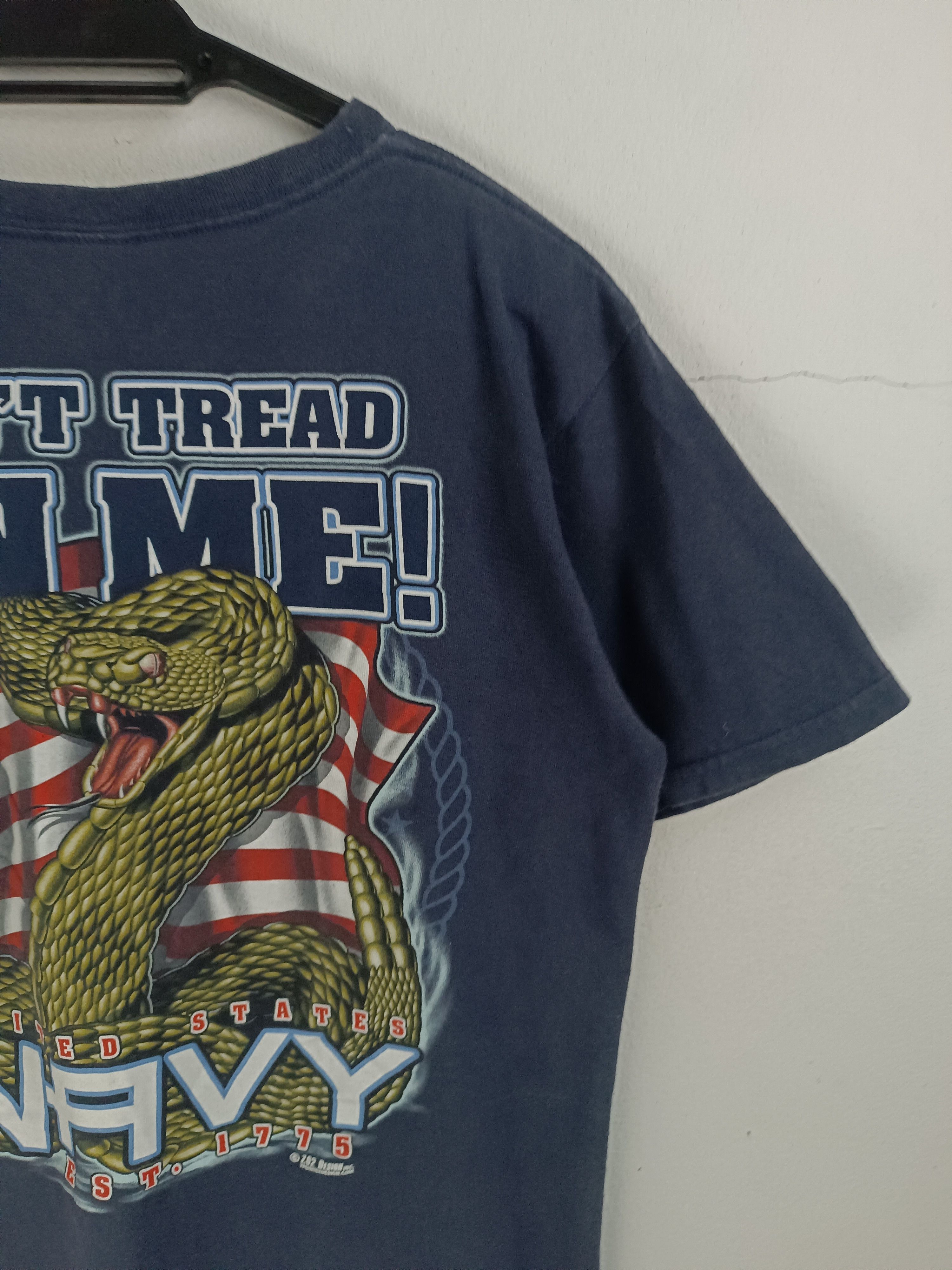 Vintage VINTAGE NAVY DON'T TREAD ON ME MARINE CORP USA Size US M / EU 48-50 / 2 - 14 Thumbnail