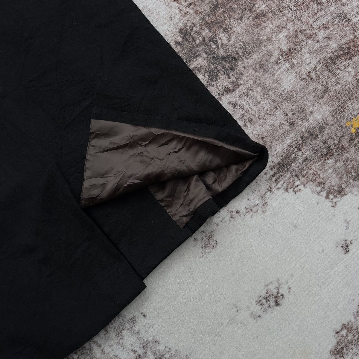 C.P. Company VINTAGE C.P. COMPANY BLACK WOOL OVERCOAT VERY RARE Size US XXL / EU 58 / 5 - 21 Thumbnail