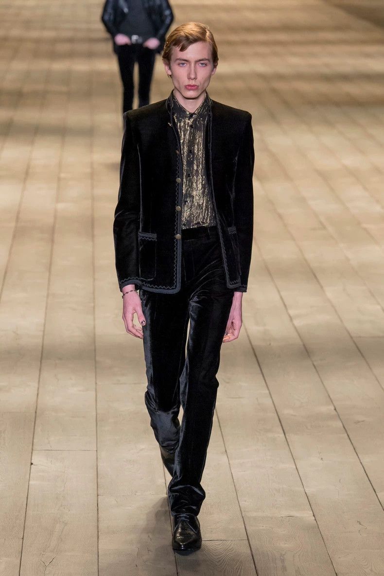 Saint Laurent Paris Saint Laurent Paris Ma Haimao Zhongshan suit jacket-2506 Size US M / EU 48-50 / 2 - 7 Thumbnail