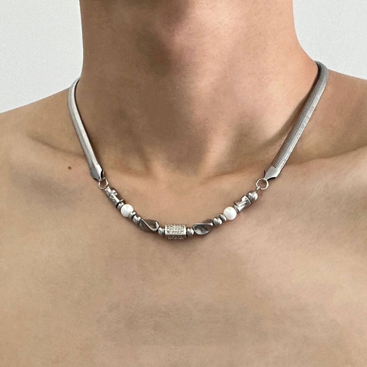 Other Pearl Dark STEAL! Y2K Chains Necklace Chain Size ONE SIZE - 2 Thumbnail