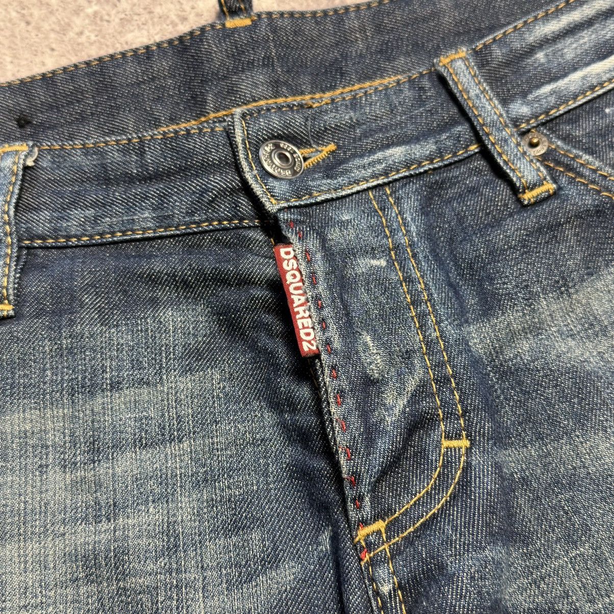 Dsquared2 Dsquared2 Distressed Slim Fit Jeans Size US 32 / EU 48 - 5 Thumbnail