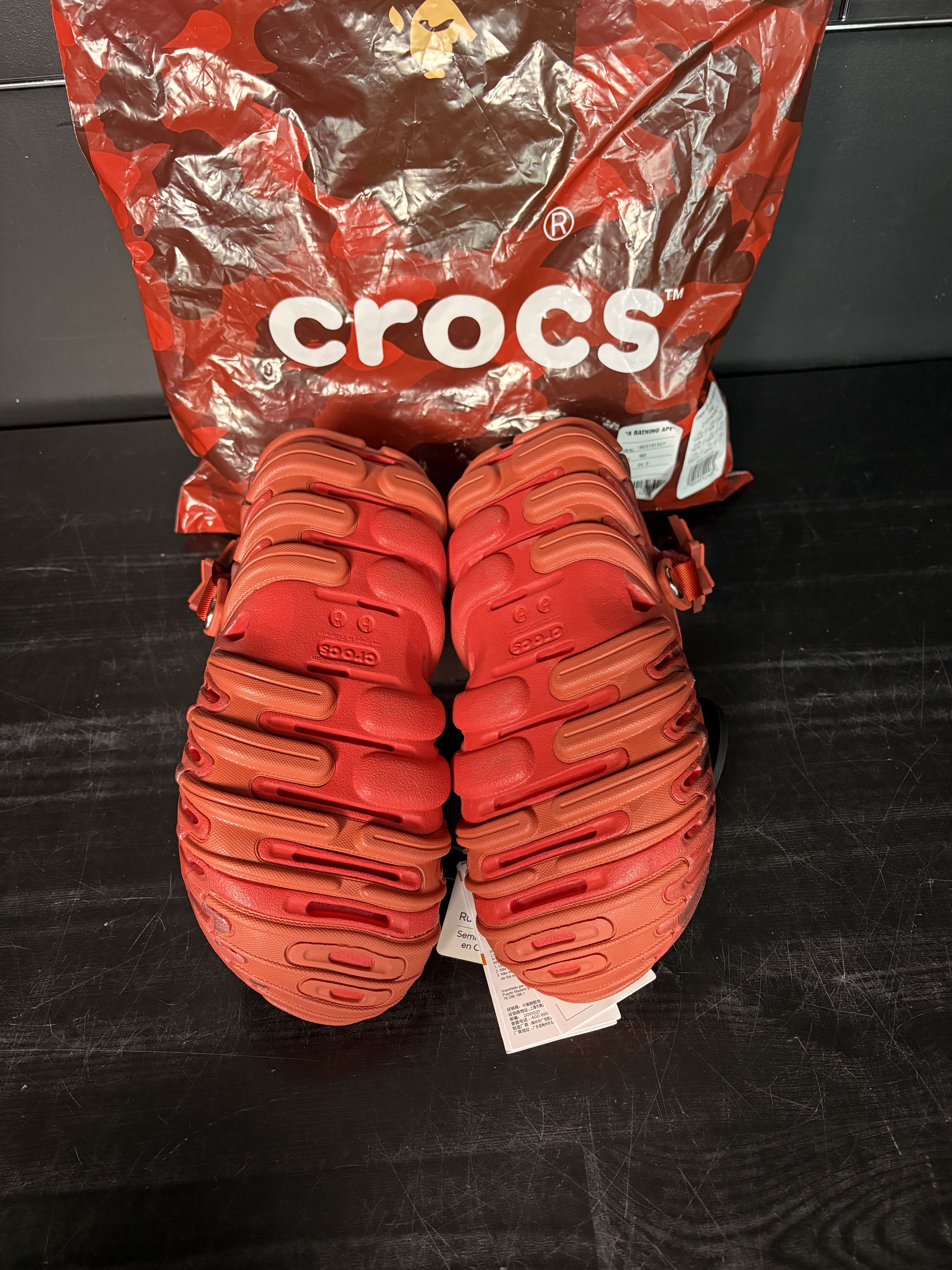 Bape Crocs Echo RO Clog x Bape "Flame Camo" - Size 8 Size US 8 / EU 41 - 5 Thumbnail