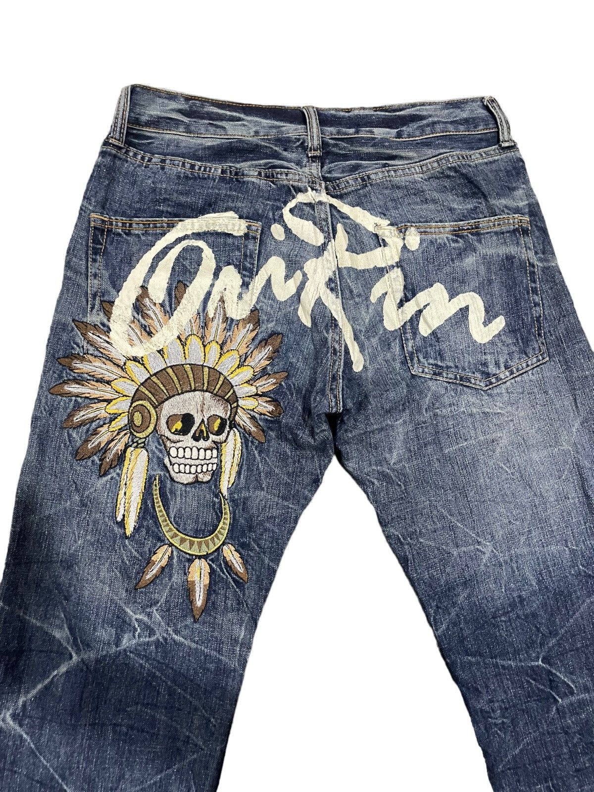 Japanese Brand Japanese Skull Generimo Oni Jeans Size US 30 / EU 46 - 6 Thumbnail