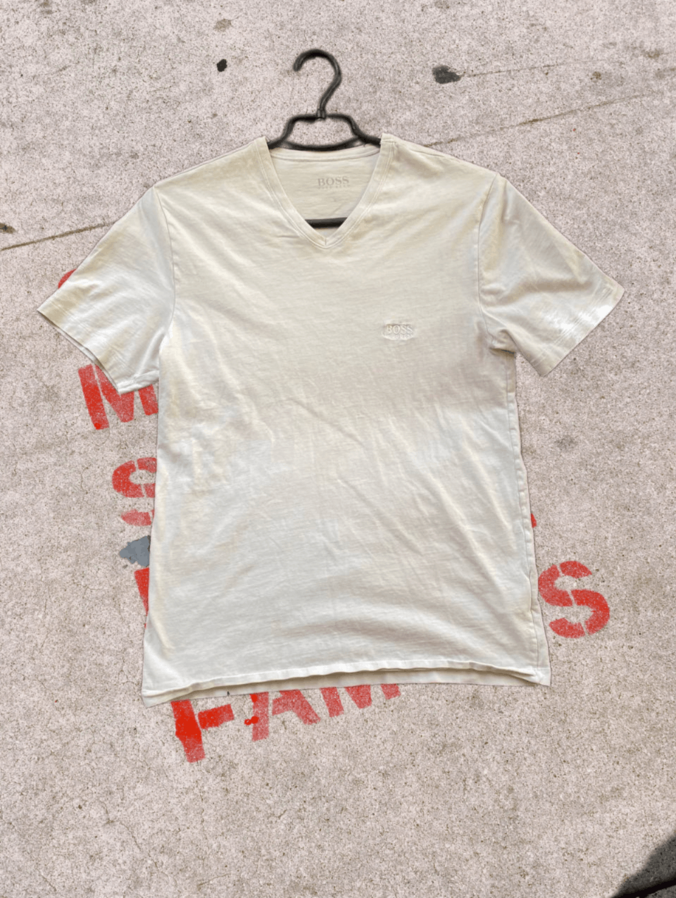 Hugo Boss × Vintage 🤍 HUGO BOSS VINTAGE TEE T-SHIRT Y2K 90s Size US S / EU 44-46 / 1 - 1 Thumbnail