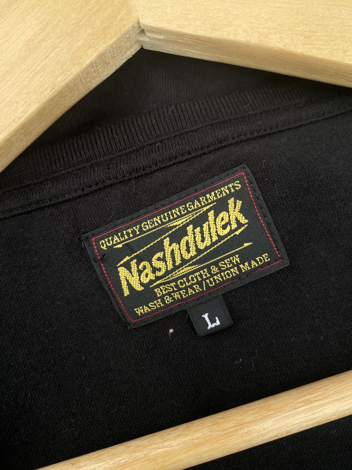 Japanese Brand Nashdulek The Pimpers Dream Embroidery Vneck Tee Size L / US 10 / IT 46 - 6 Thumbnail