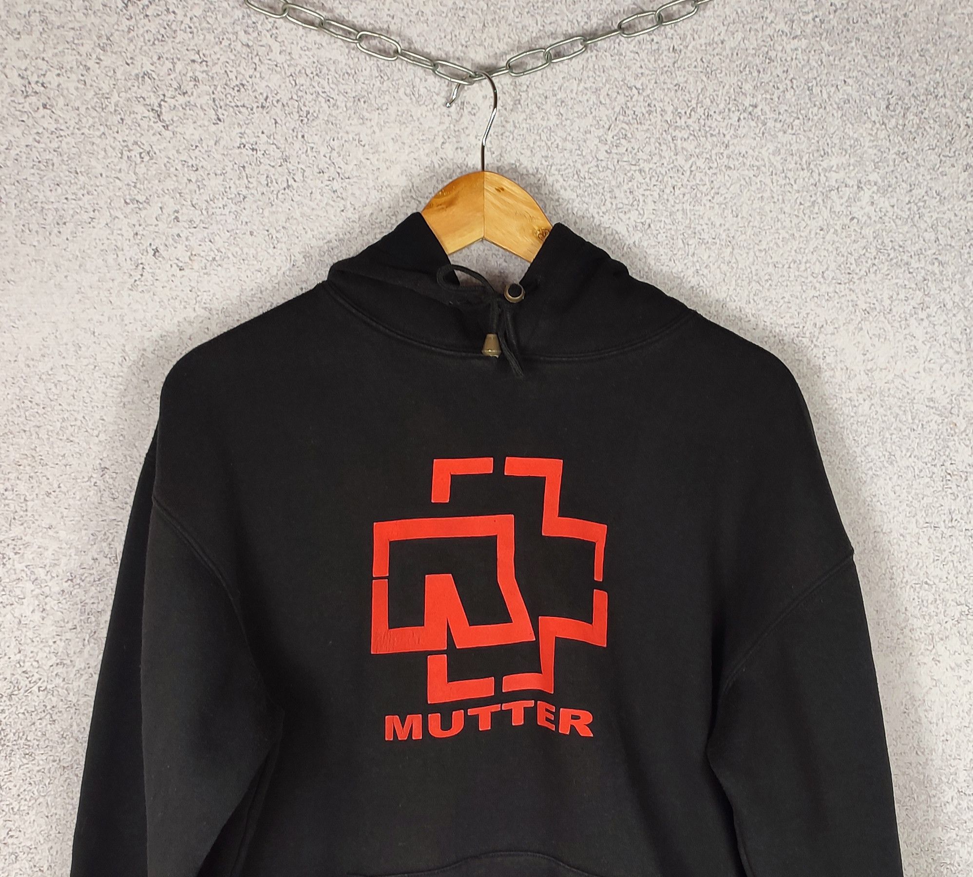 Band Tees Vintage Rammstein Band Hoodie Mutter 2001 Album Rare y2k Size US M / EU 48-50 / 2 - 3 Thumbnail
