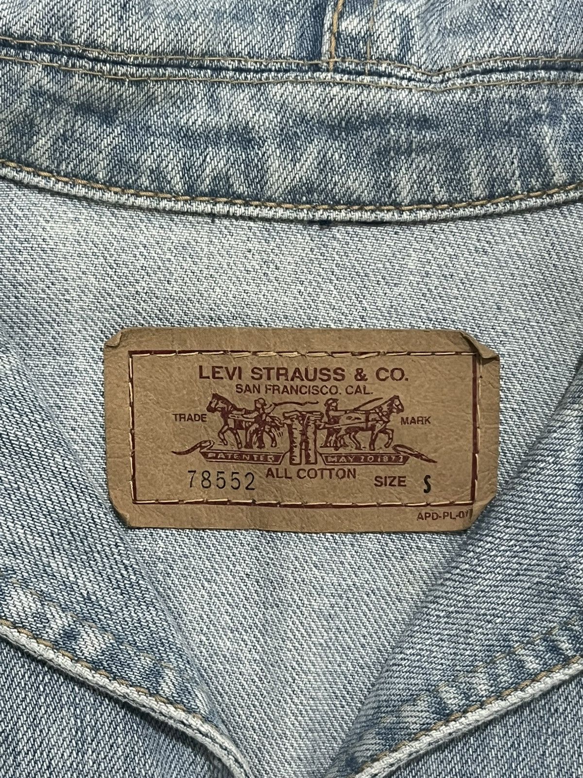Other Levi’s Womens Denim Blazer Jacket Light Wash S Size S / US 4 / IT 40 - 11 Thumbnail