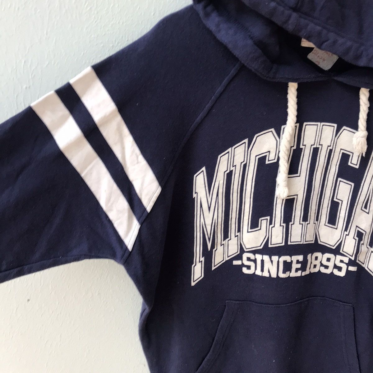 Japanese Brand Michigan croptop hoodie sweatshirt pullover Size M / US 6-8 / IT 42-44 - 4 Thumbnail