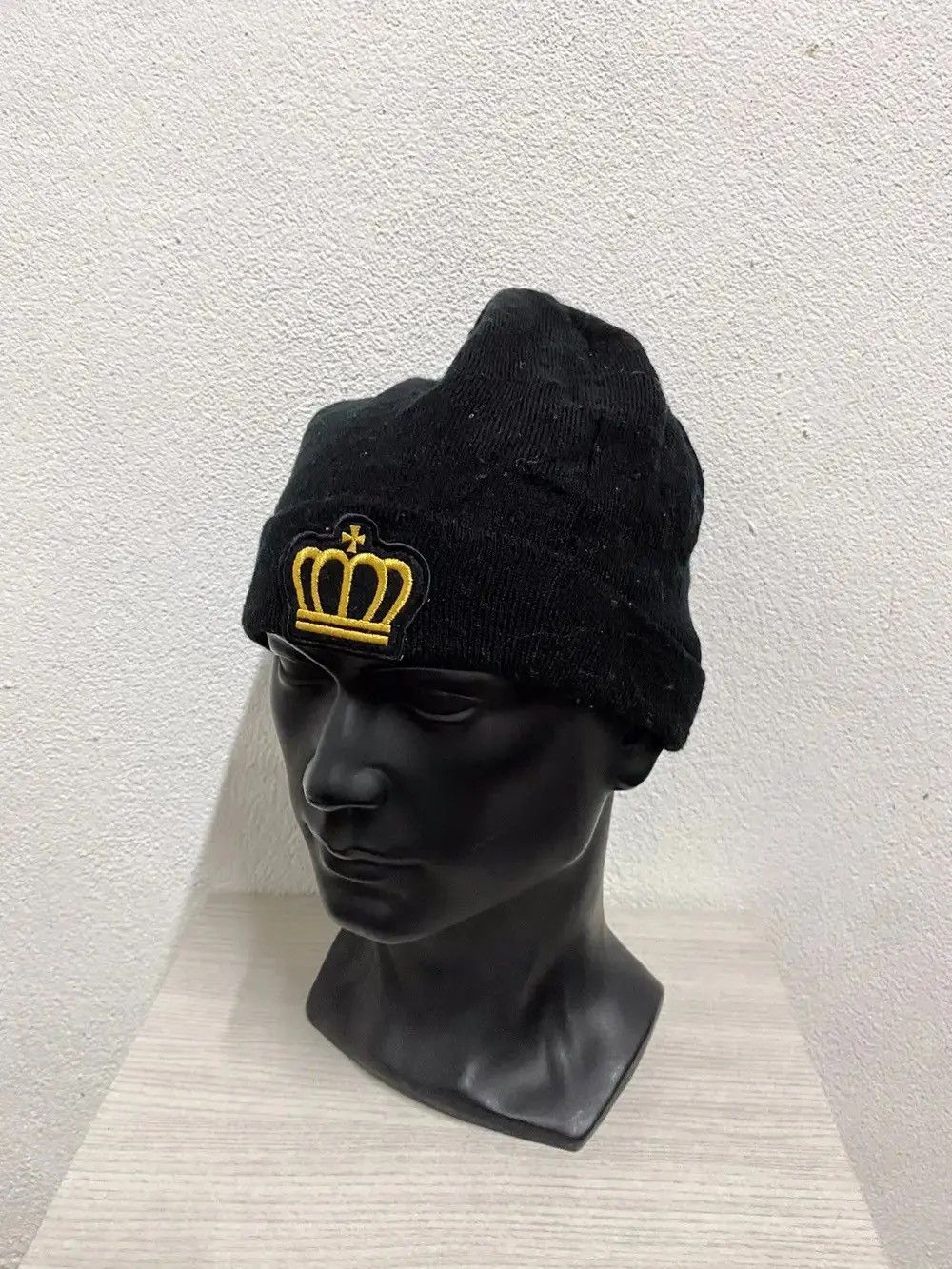 Japanese Brand × Vintage Japanese Brand Small Logo Beanie Hat Size ONE SIZE - 3 Thumbnail