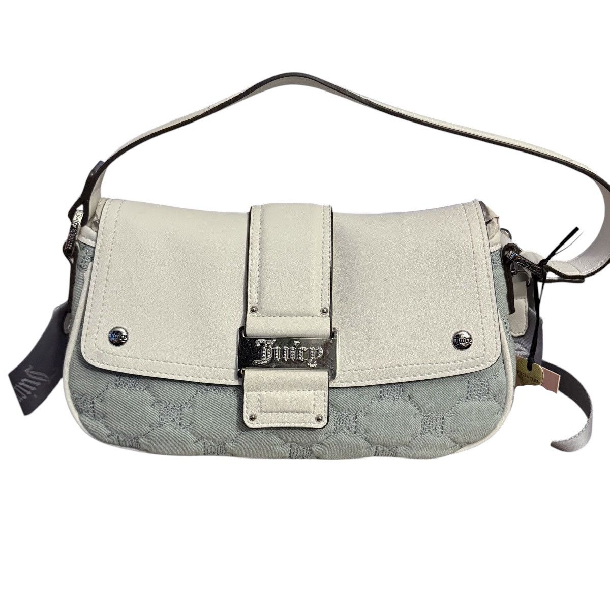 Juicy Couture Juicy Couture light wash denim Y2Cute Flap crossbodyhand bag Size ONE SIZE - 2 Thumbnail