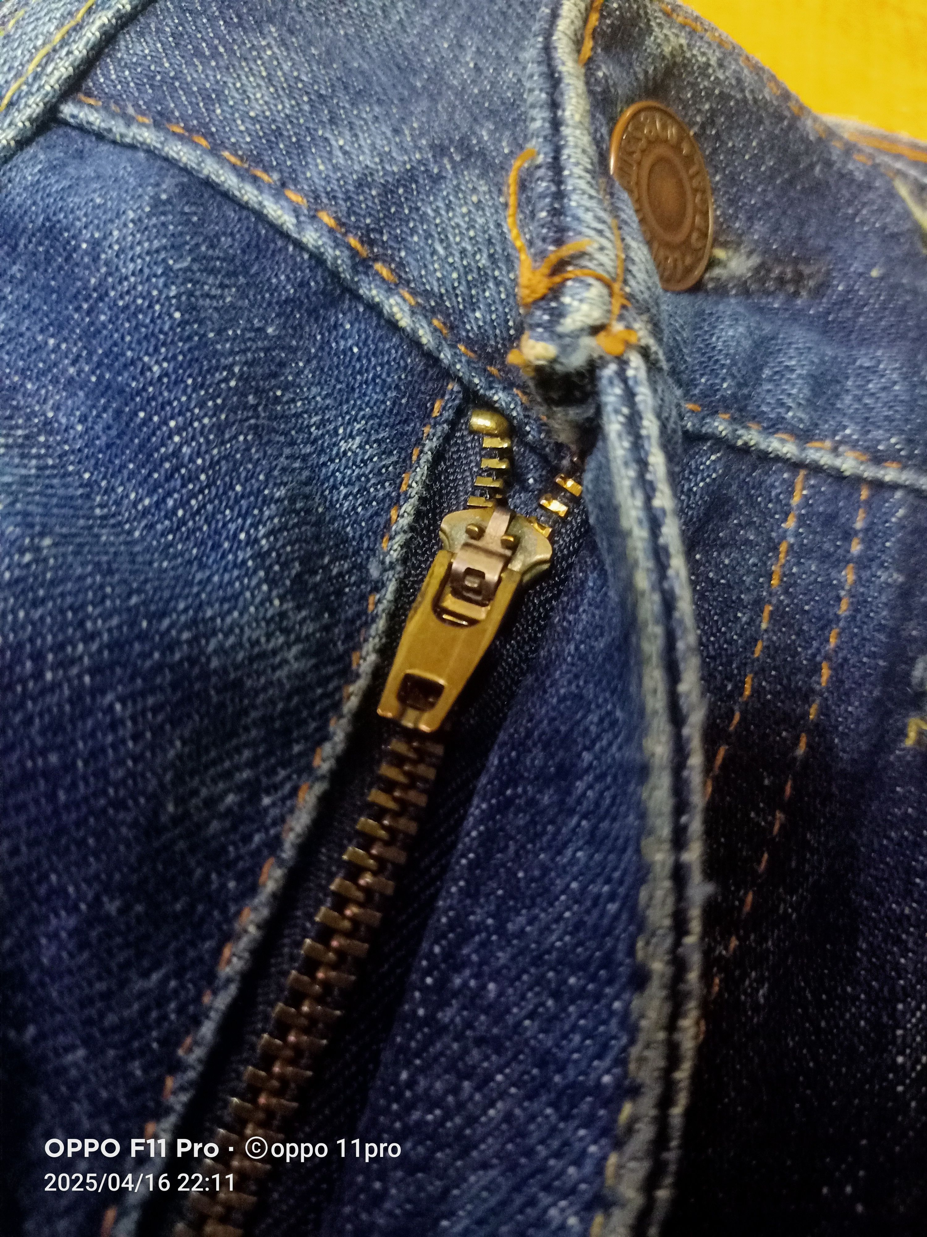 If Six Was Nine Levis Vtg LVC 517 Big E Non Selvedge Distressdenim Size US 28 / EU 44 - 14 Thumbnail