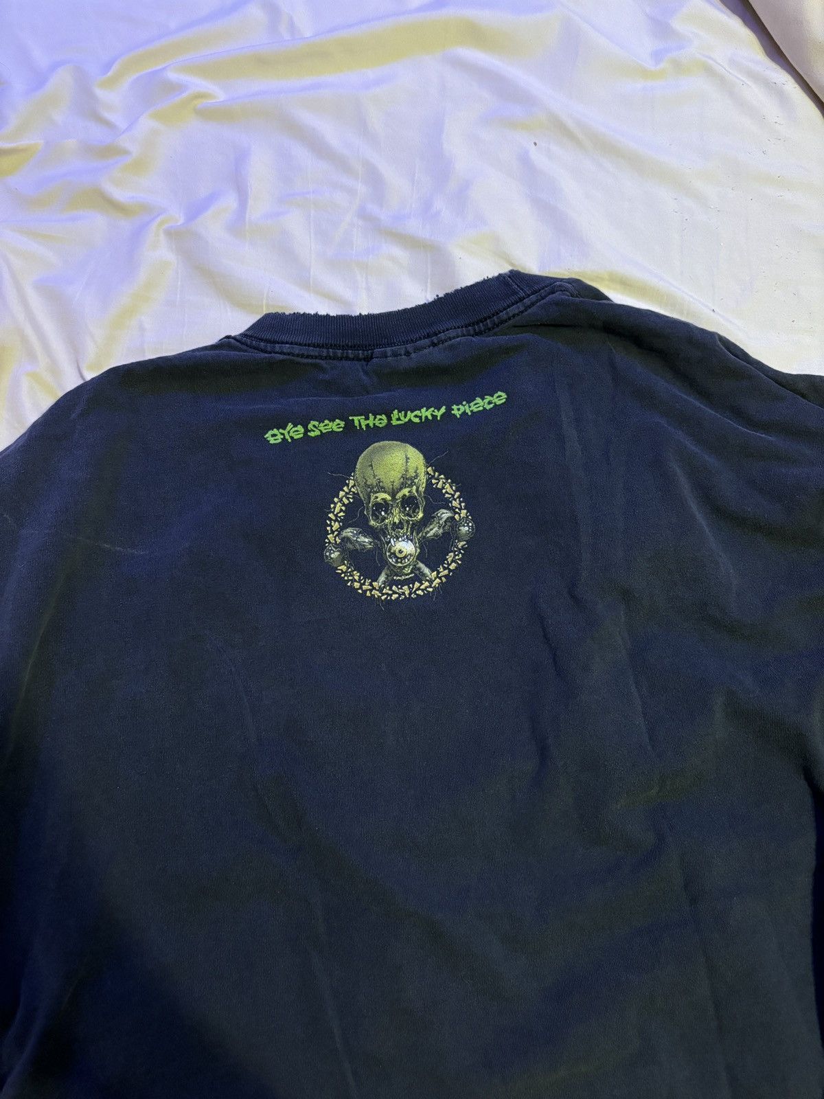 Vintage Vintage 90s Metallica Pushead Clover Grunge Giant Tee Size US XL / EU 56 / 4 - 6 Thumbnail