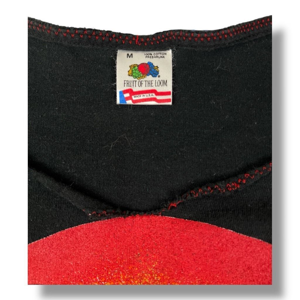 Fruit Of The Loom Vintage Fruit Of The Loom 90s Oklahoma Western Fringe T-Shir Size M / US 6-8 / IT 42-44 - 4 Thumbnail