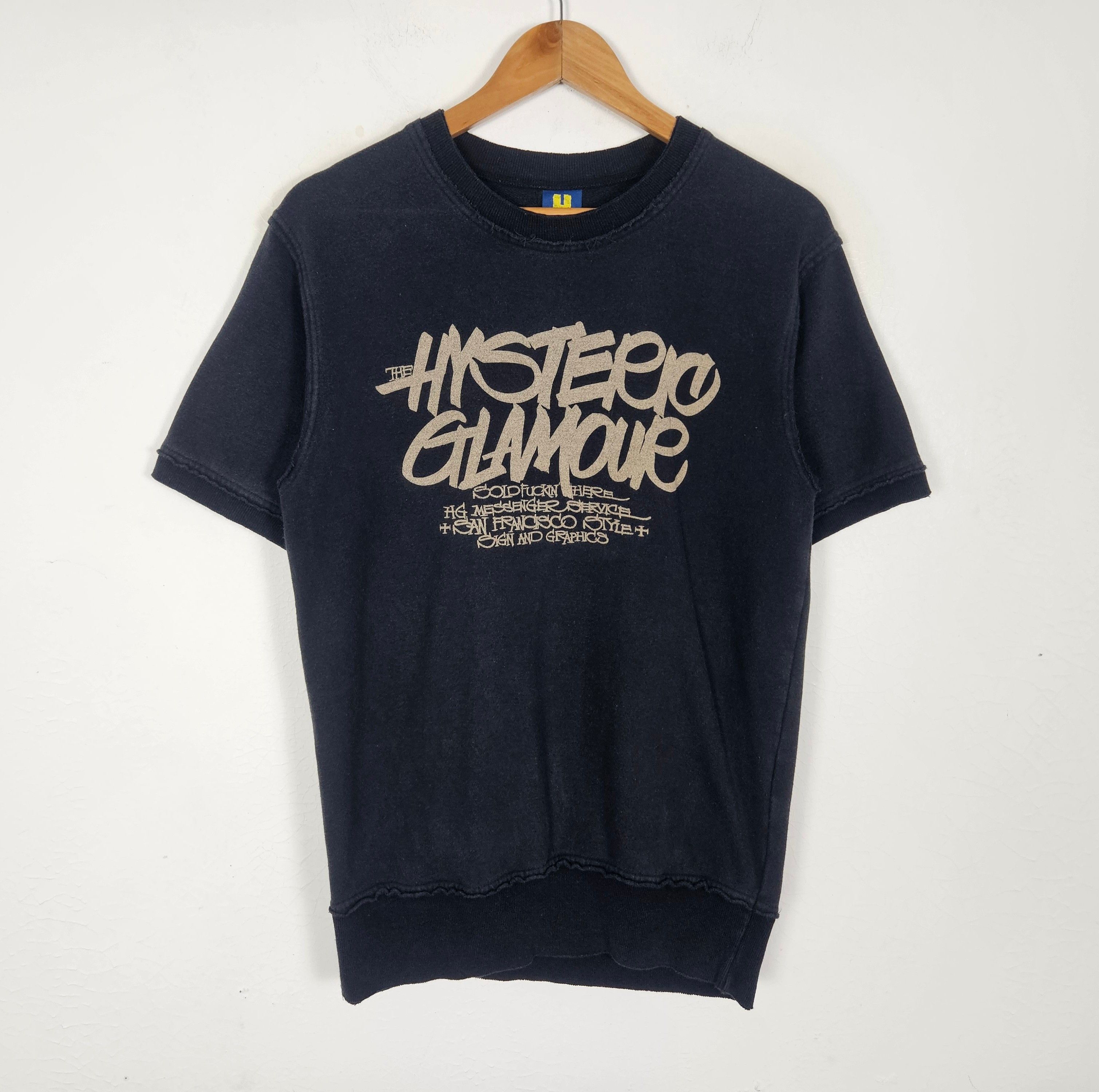 Hysteric Glamour Hysteric Glamour half sleeve sweatshirt Size US M / EU 48-50 / 2 - 2 Thumbnail