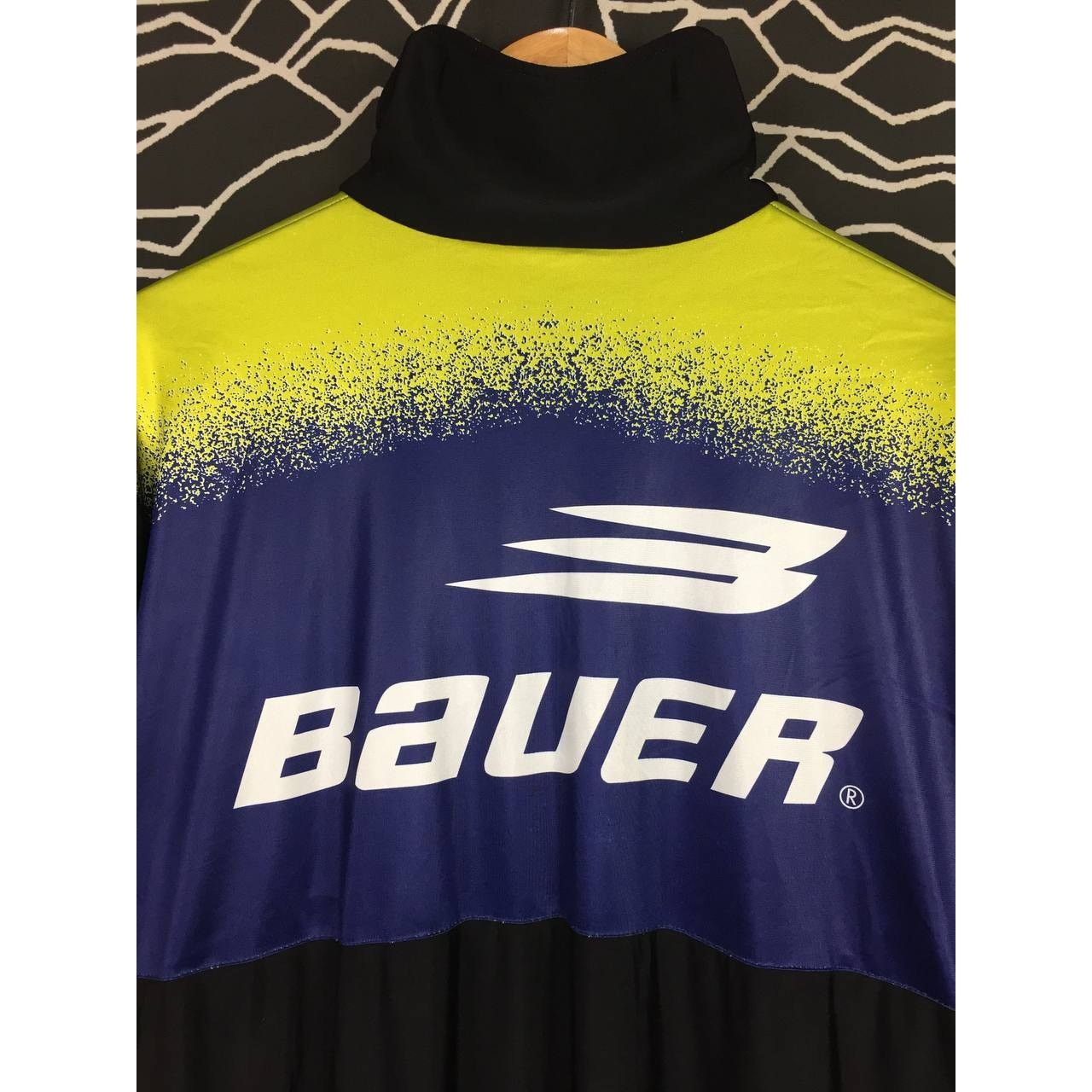 NHL × Vintage Vtg Bauer Hockey Brand Athletic Sports Jacket Size US M / EU 48-50 / 2 - 12 Thumbnail