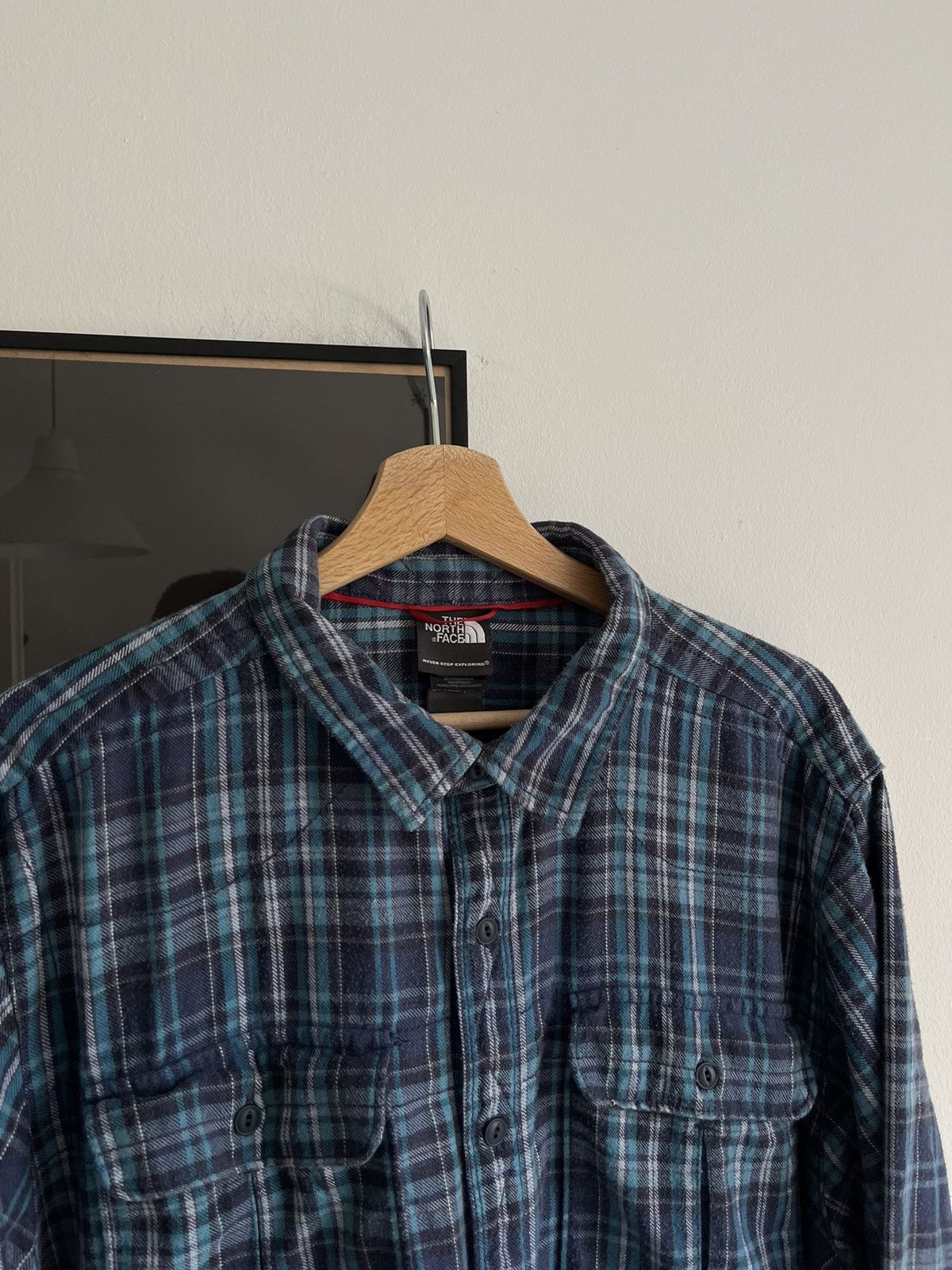 The North Face Light Layer 💥 Vintage The North Face Checked Shirt Size US XL / EU 56 / 4 - 2 Thumbnail