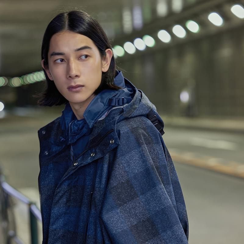 Kazuki Kuraishi × The North Face Urban Exploration KAZUKI WOOL HARDSHELL PONCHO JACKET Size US M / EU 48-50 / 2 - 4 Thumbnail