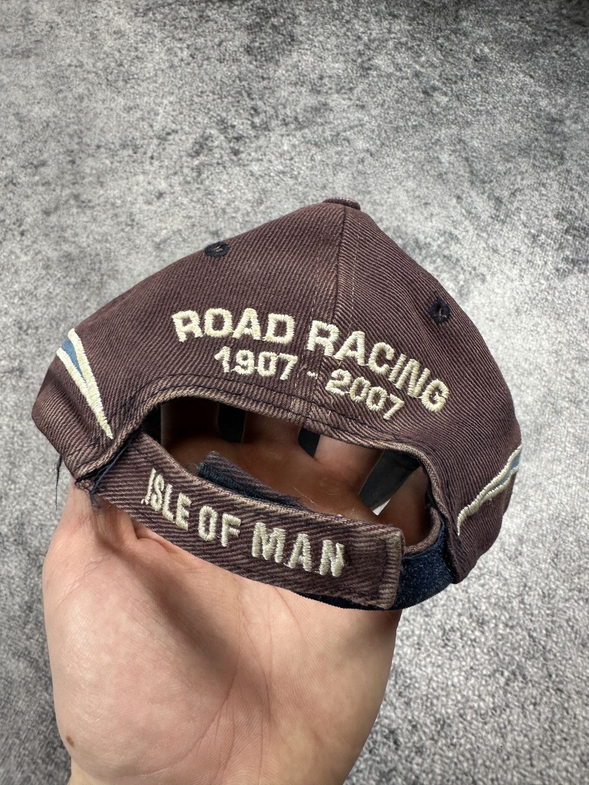 Vintage Vintage Isle Of Man TT Logo Cap Racing Streetwear Moto Rare Size ONE SIZE - 3 Thumbnail