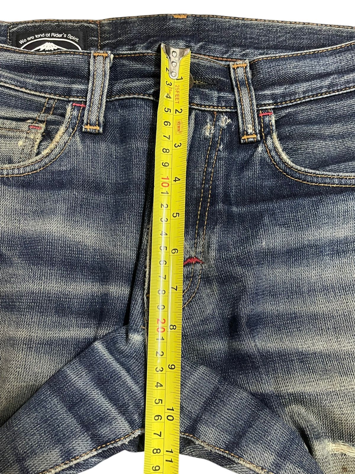 Edwin Vintage Edwin Mud Wash Distress Loose Style Jeans Size US 31 - 16 Thumbnail