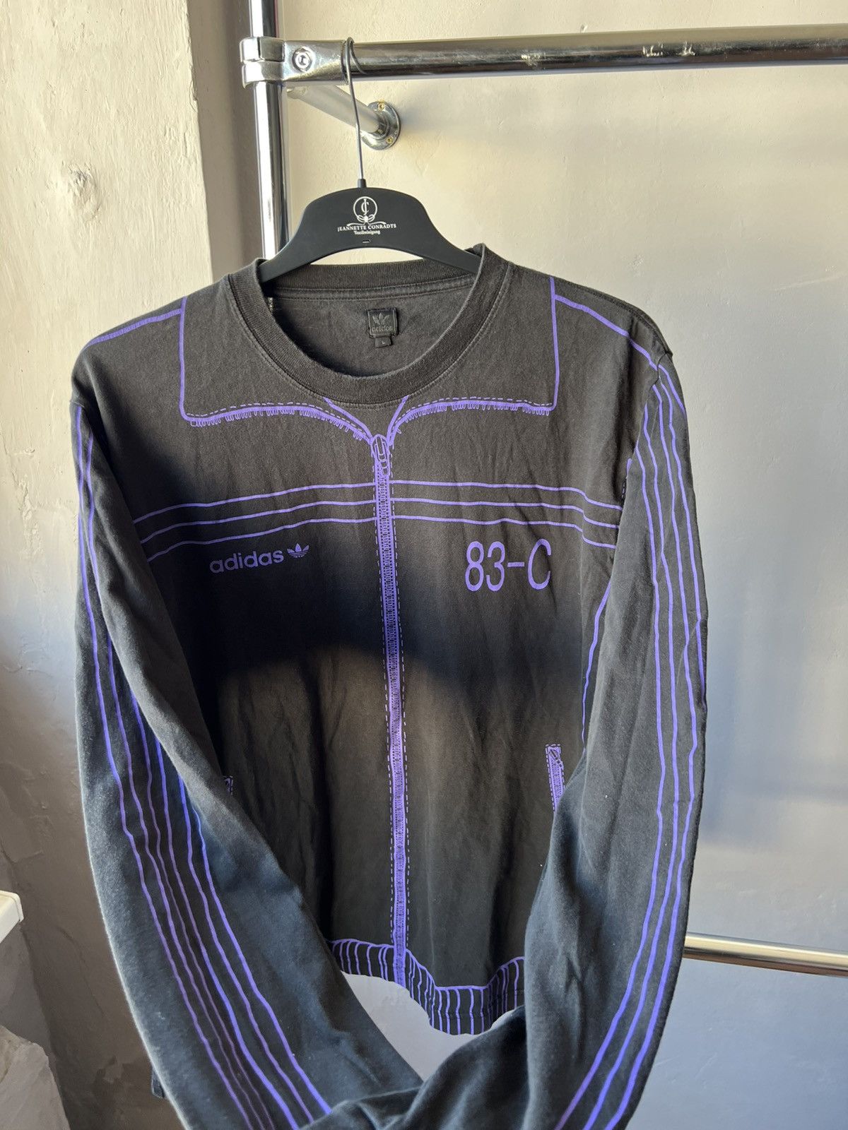 Adidas ADIDAS 83-C ZIP JACKET 3D PRINT FADED MENS LONG SLEEVE L Size US L / EU 52-54 / 3 - 6 Thumbnail