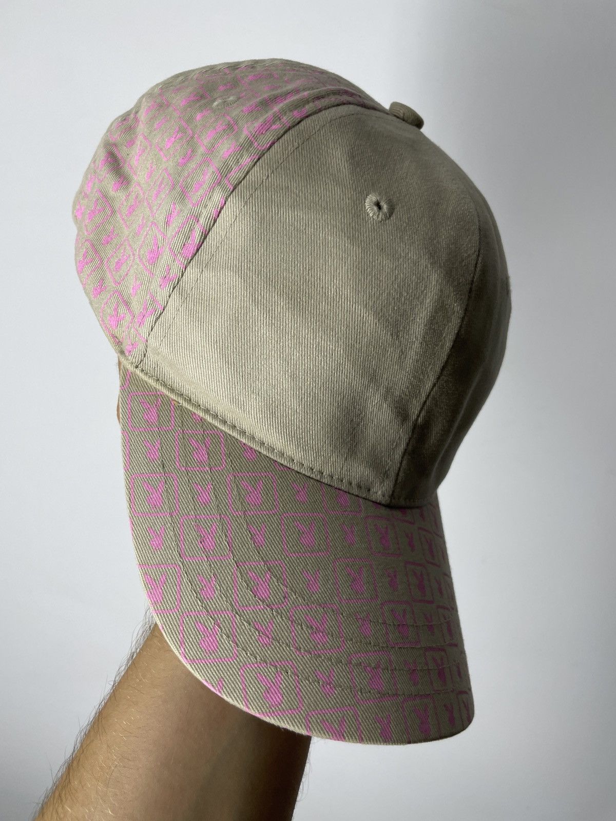 Playboy × Vintage Vintage Playboy monogram cap Rare Size ONE SIZE - 3 Thumbnail
