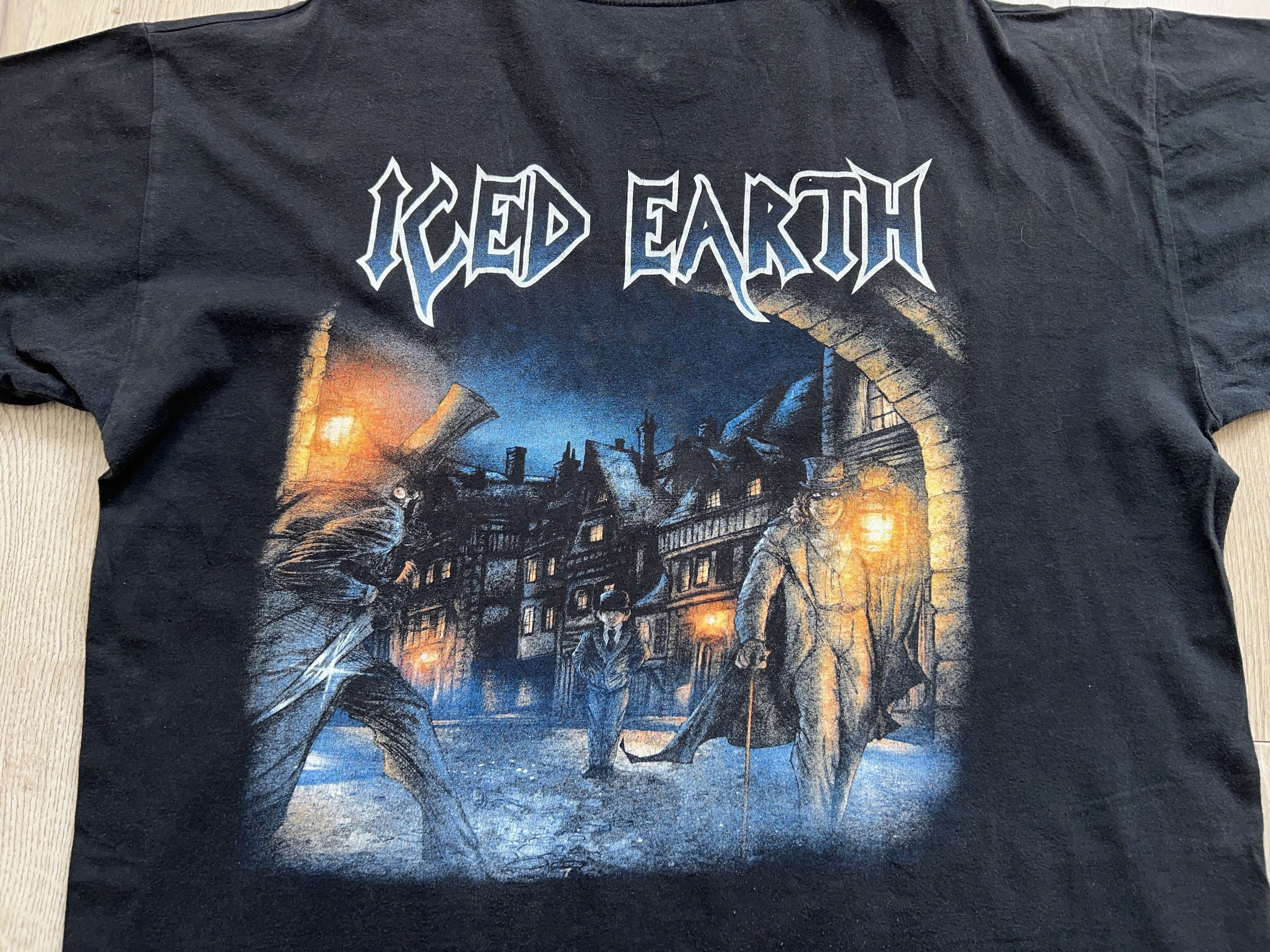 Band Tees × Vintage Mens Iced Earth Horror Show Rock Band T Shirt Tee Size XL Size US XL / EU 56 / 4 - 9 Thumbnail