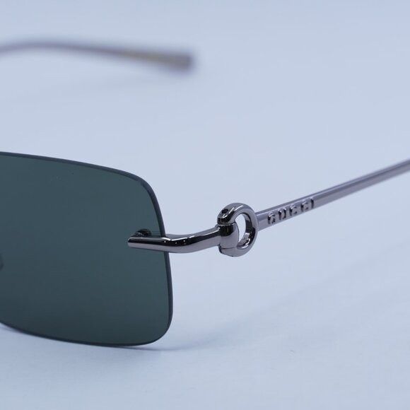 Gucci 🕶️ New Gucci GG1703S 001 Sunglasses - Ruthenium Frame Size ONE SIZE - 5 Thumbnail