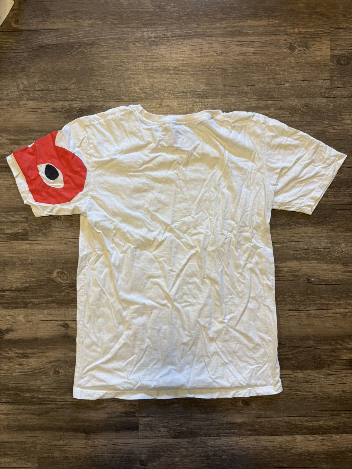 Comme des Garcons CDG white Tee Size US L / EU 52-54 / 3 - 4 Thumbnail