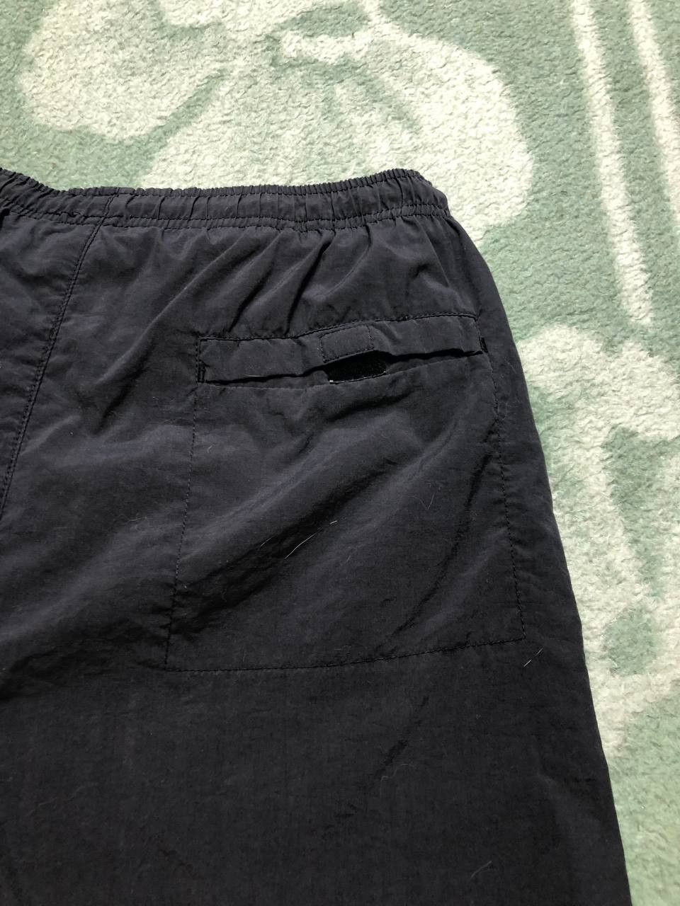 Nike Nike black shorts big logo crazy Y2K Vintage sportwear Size US 30 / EU 46 - 16 Thumbnail