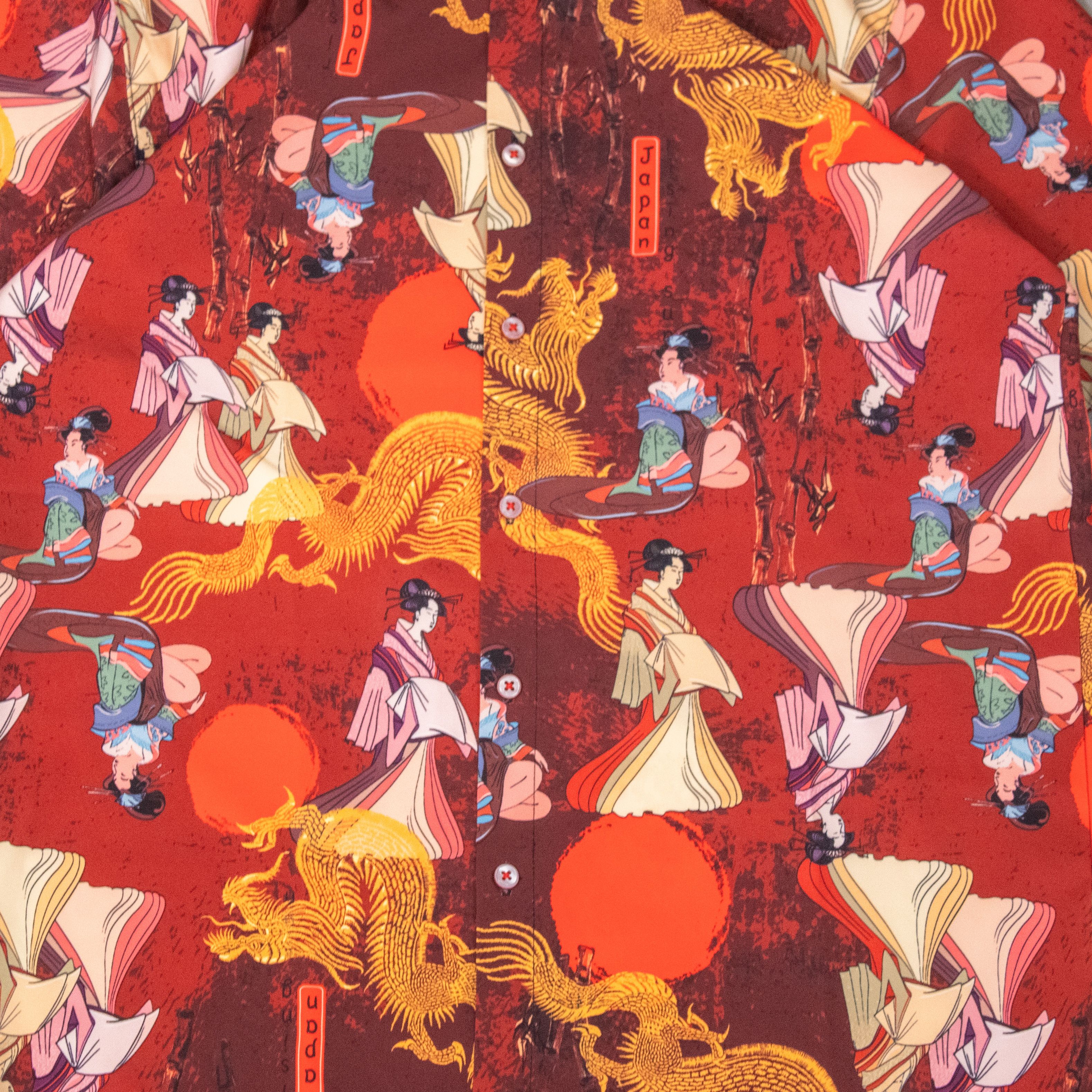 Vintage Y2K 2000s Japanese AOP Hawaiian Camp Collar Shirt Size US M / EU 48-50 / 2 - 4 Thumbnail