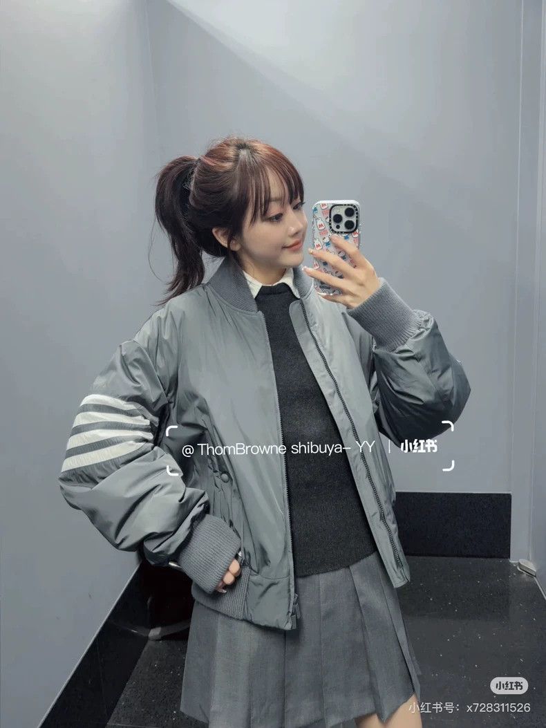 Thom Browne Thom Browne Down jacket, flight jacket Size US M / EU 48-50 / 2 - 5 Thumbnail