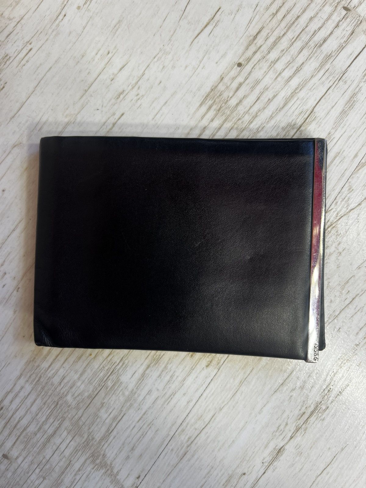 Gucci Gucci leather bifold wallet mens black Size ONE SIZE - 9 Thumbnail