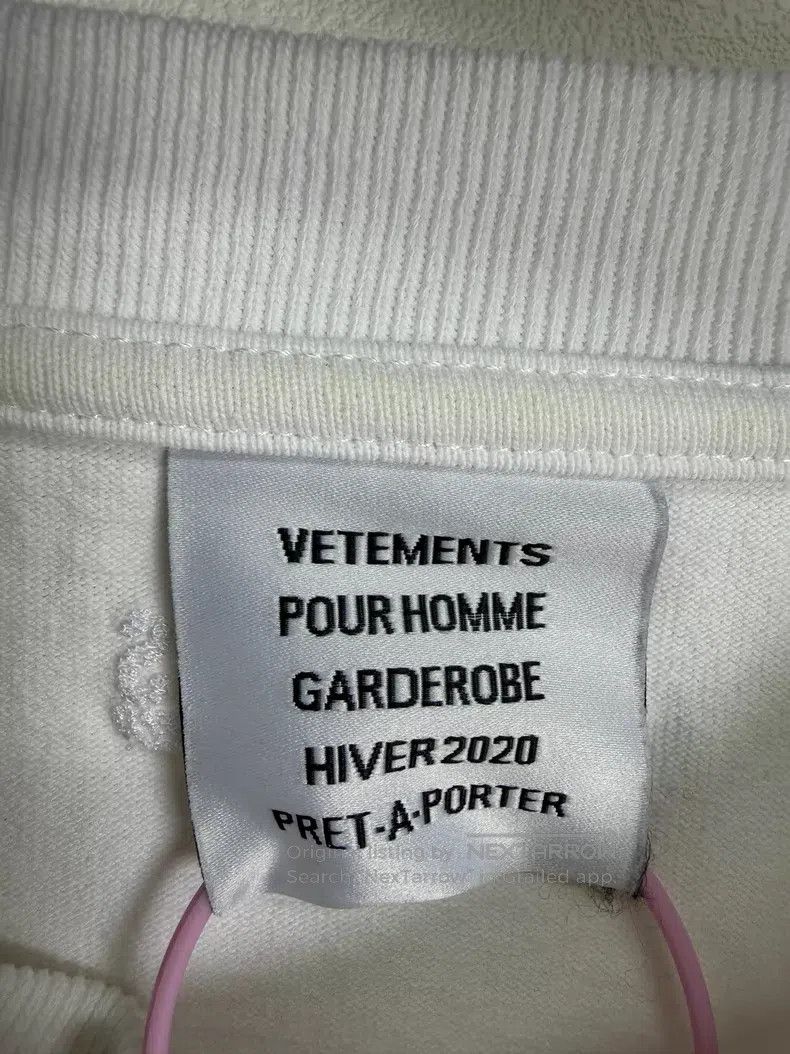 Vetements VETEMENTS Flame Chili Oil White Long Sleeve Size US L / EU 52-54 / 3 - 3 Thumbnail
